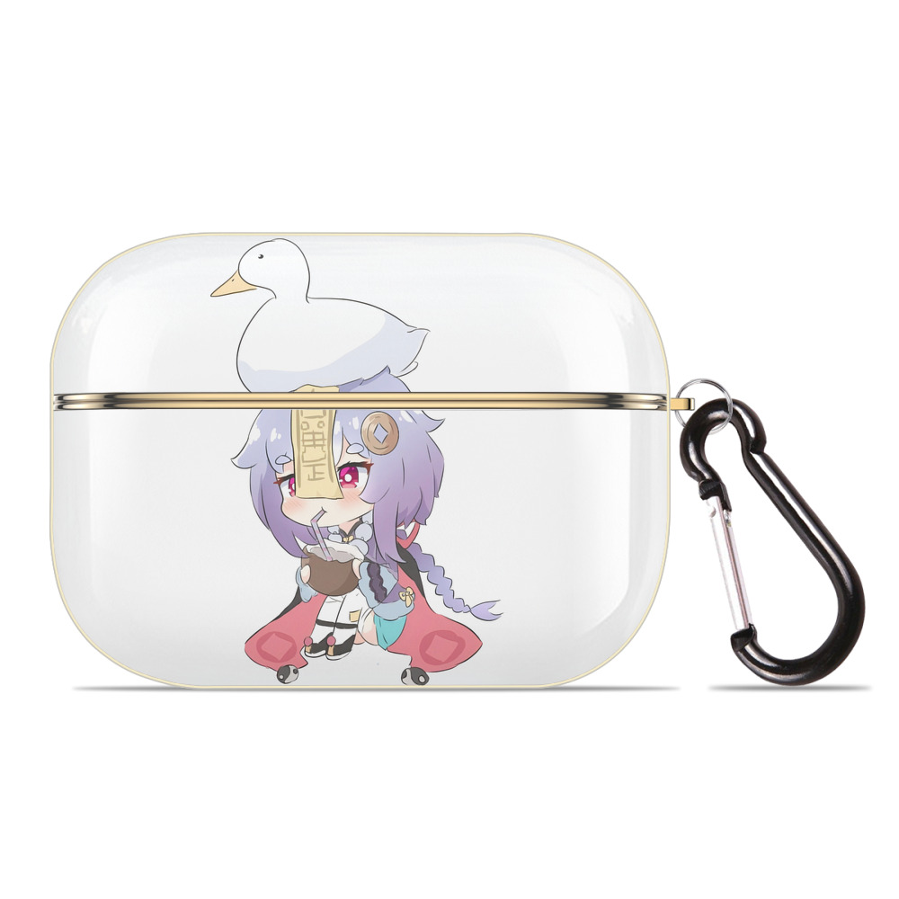 げんし神 七七 なな  genshin Nana 【AirPods Pro用】ハードシェル保護ケース｜耐衝撃・防指紋・カラビナ付き商品仕様
