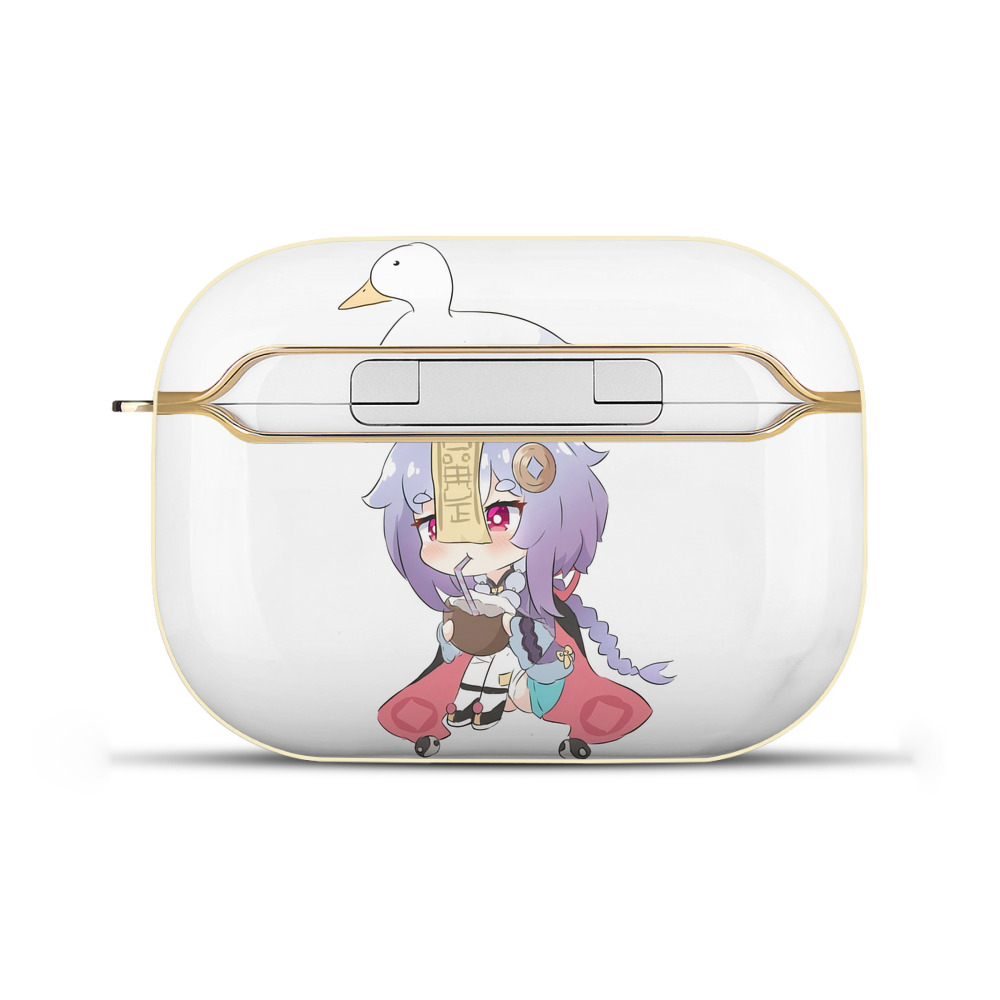 げんし神 七七 なな  genshin Nana 【AirPods Pro用】ハードシェル保護ケース｜耐衝撃・防指紋・カラビナ付き商品仕様