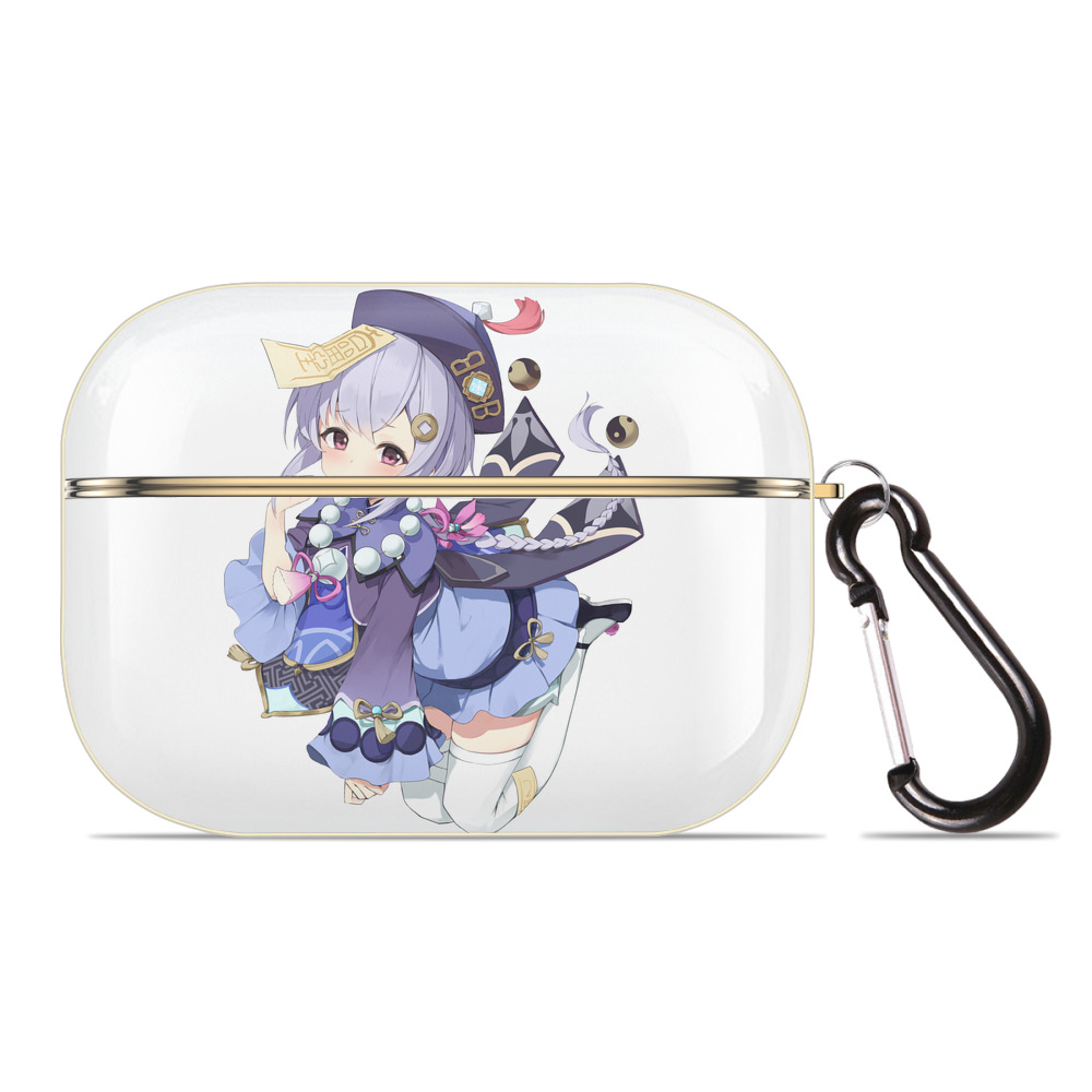 げんし神 七七 なな  genshin Nana 【AirPods Pro用】ハードシェル保護ケース｜耐衝撃・防指紋・カラビナ付き商品仕様