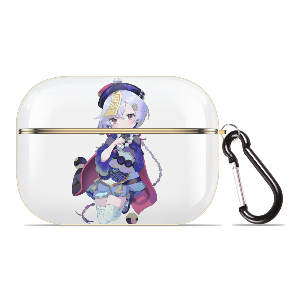 げんし神 七七 なな  genshin Nana 【AirPods Pro用】ハードシェル保護ケース｜耐衝撃・防指紋・カラビナ付き商品仕様