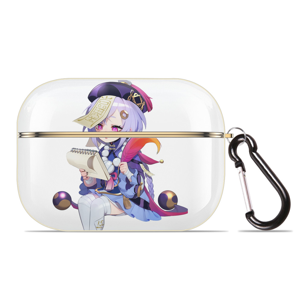 げんし神 七七 なな  genshin Nana 【AirPods Pro用】ハードシェル保護ケース｜耐衝撃・防指紋・カラビナ付き商品仕様