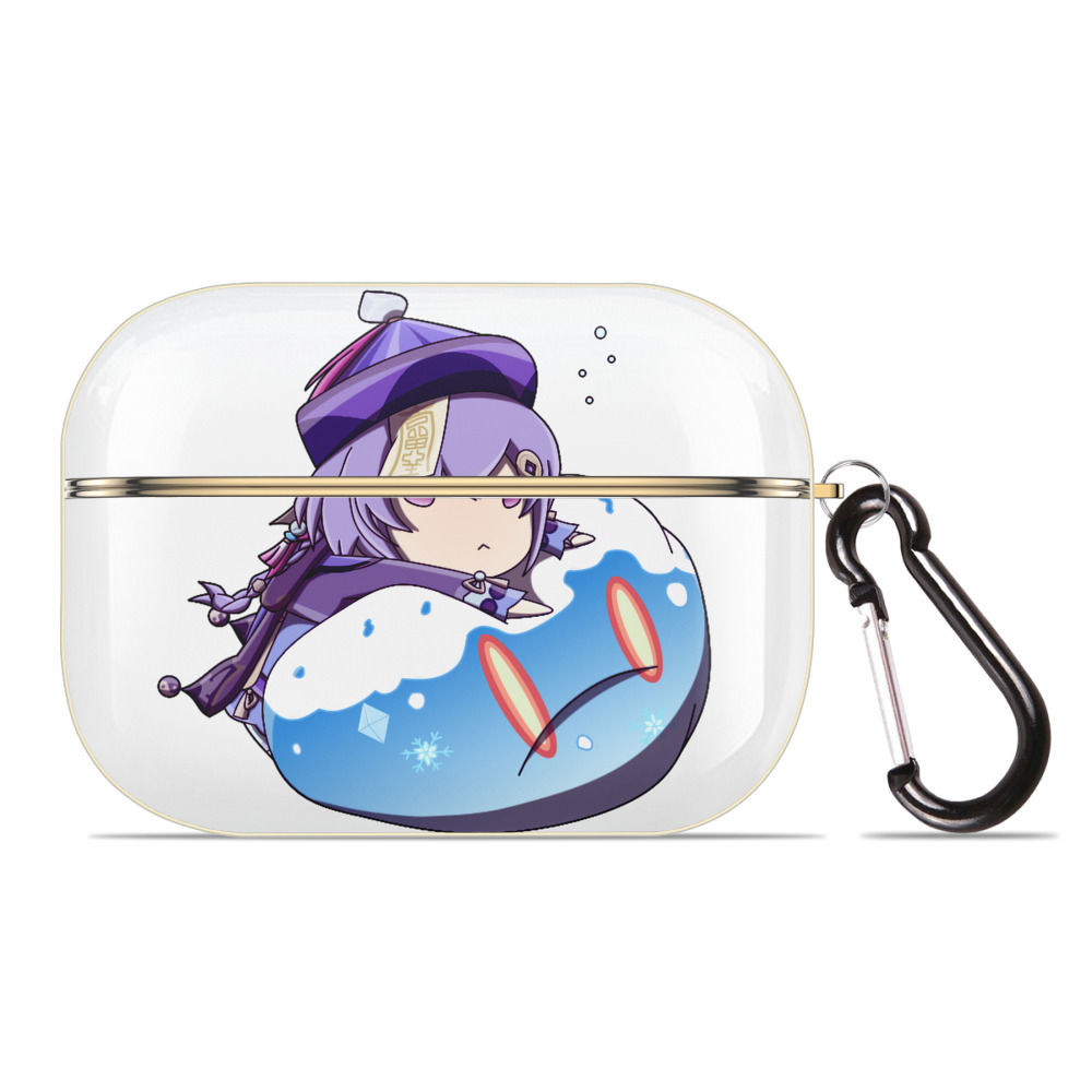 げんし神 七七 なな  genshin Nana 【AirPods Pro用】ハードシェル保護ケース｜耐衝撃・防指紋・カラビナ付き商品仕様