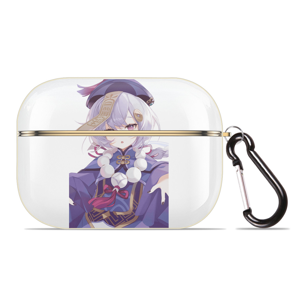げんし神 七七 なな  genshin Nana 【AirPods Pro用】ハードシェル保護ケース｜耐衝撃・防指紋・カラビナ付き商品仕様