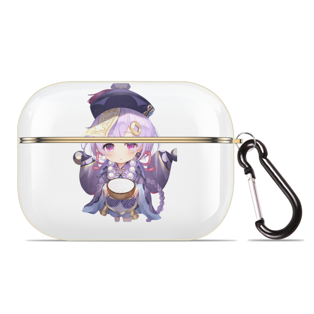 げんし神 七七 なな  genshin Nana 【AirPods Pro用】ハードシェル保護ケース｜耐衝撃・防指紋・カラビナ付き商品仕様