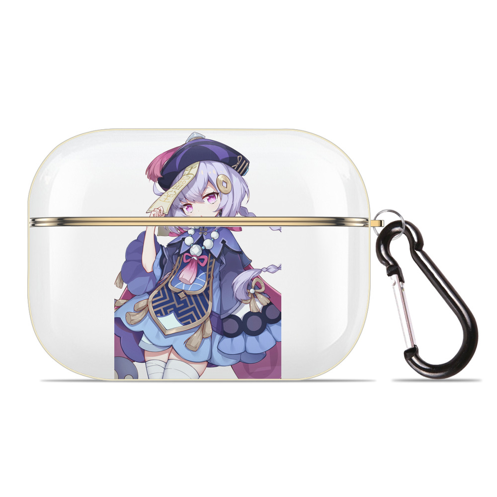 げんし神 七七 なな  genshin Nana 【AirPods Pro用】ハードシェル保護ケース｜耐衝撃・防指紋・カラビナ付き商品仕様