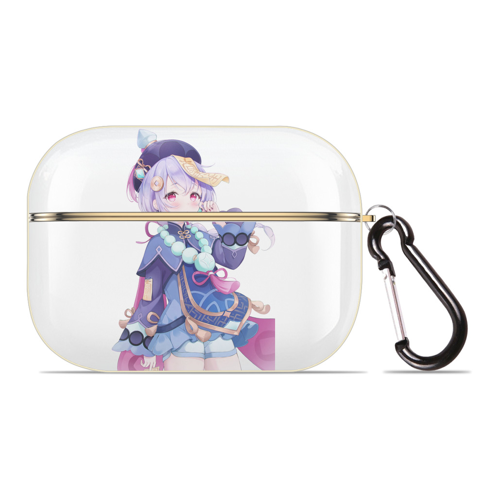 げんし神 七七 なな  genshin Nana 【AirPods Pro用】ハードシェル保護ケース｜耐衝撃・防指紋・カラビナ付き商品仕様
