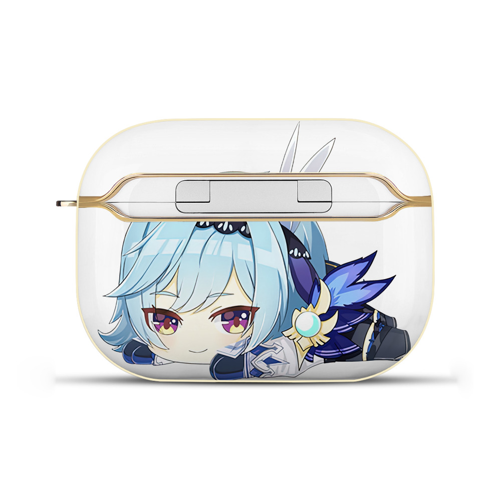 げんし神 优菈 ゆうら genshin Yūra 【AirPods Pro用】ハードシェル保護ケース｜耐衝撃・防指紋・カラビナ付き商品仕様