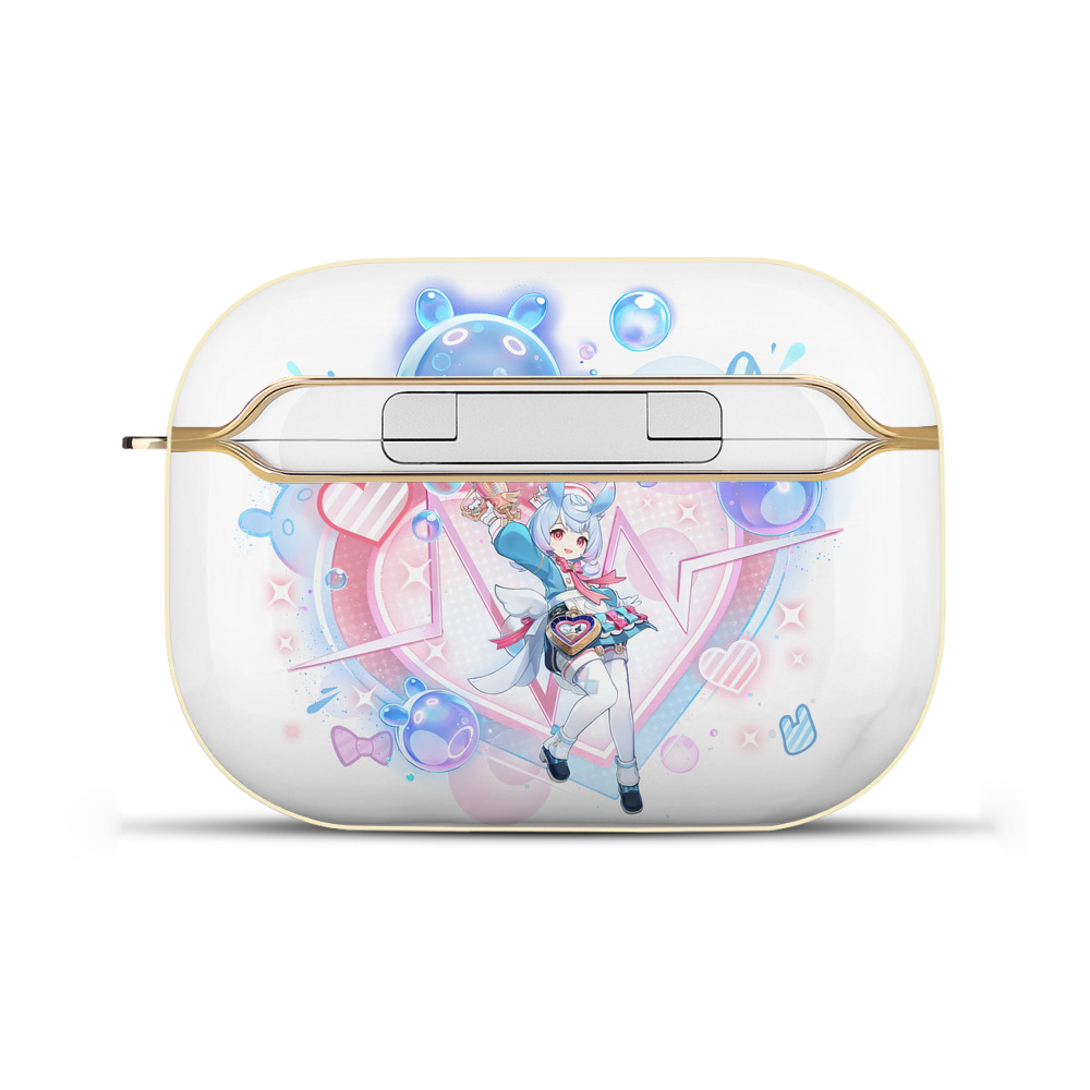 げんし神 シゲウィン genshin Shigewin 【AirPods Pro用】ハードシェル保護ケース｜耐衝撃・防指紋・カラビナ付き商品仕様