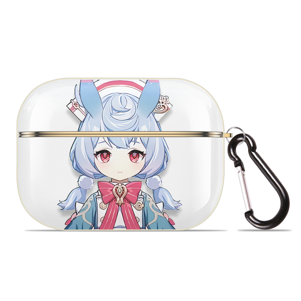 げんし神 シゲウィン genshin Shigewin 【AirPods Pro用】ハードシェル保護ケース｜耐衝撃・防指紋・カラビナ付き商品仕様