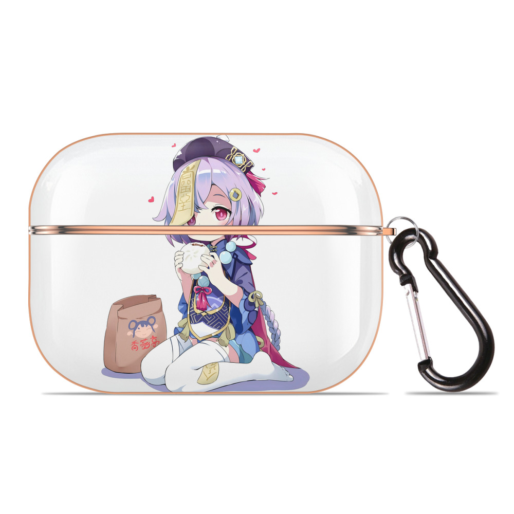 げんし神 七七 なな  genshin Nana 【AirPods Pro用】ハードシェル保護ケース｜耐衝撃・防指紋・カラビナ付き商品仕様