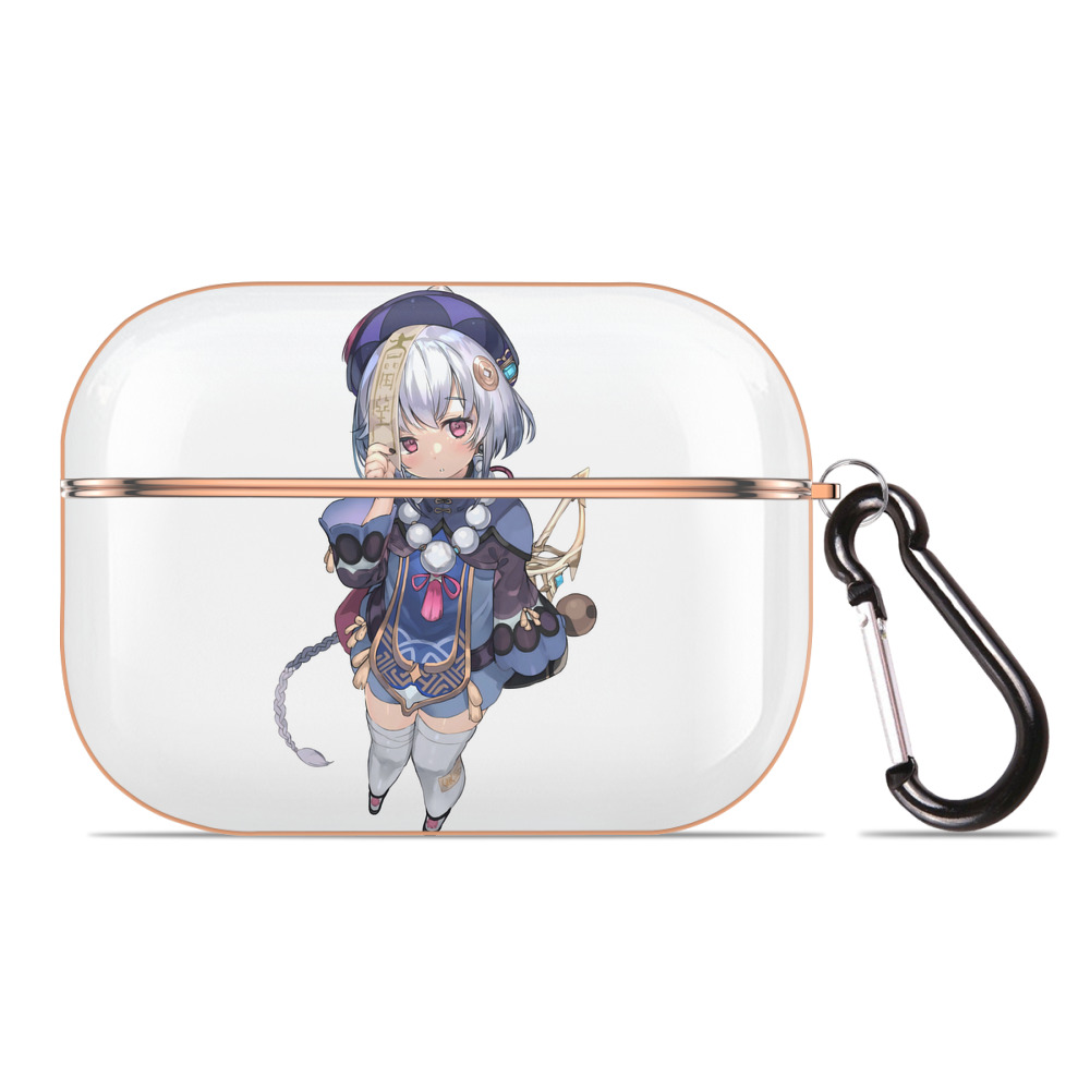 げんし神 七七 なな  genshin Nana 【AirPods Pro用】ハードシェル保護ケース｜耐衝撃・防指紋・カラビナ付き商品仕様
