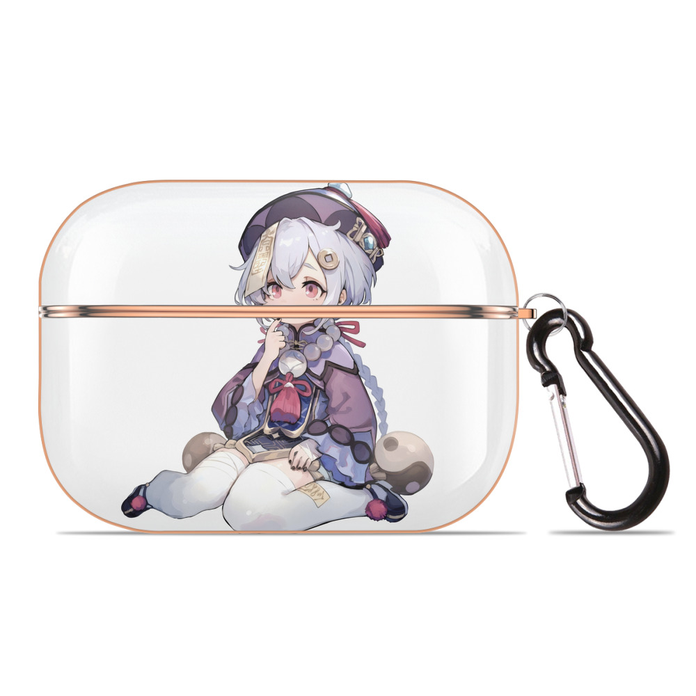げんし神 七七 なな  genshin Nana 【AirPods Pro用】ハードシェル保護ケース｜耐衝撃・防指紋・カラビナ付き商品仕様
