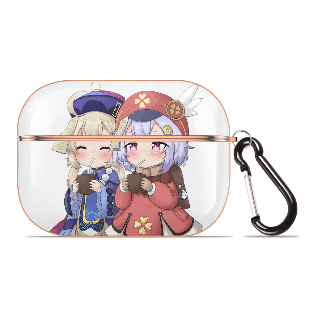 げんし神 七七 なな  genshin Nana 【AirPods Pro用】ハードシェル保護ケース｜耐衝撃・防指紋・カラビナ付き商品仕様
