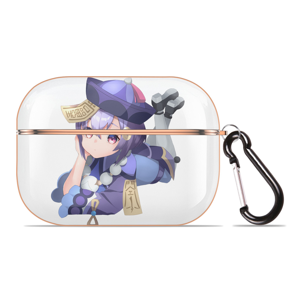 げんし神 七七 なな  genshin Nana 【AirPods Pro用】ハードシェル保護ケース｜耐衝撃・防指紋・カラビナ付き商品仕様