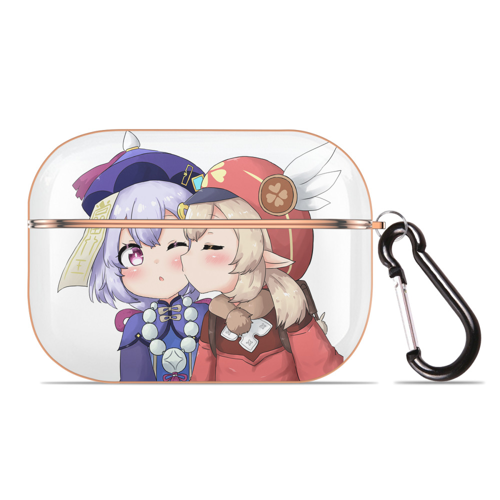 げんし神 七七 なな  genshin Nana 【AirPods Pro用】ハードシェル保護ケース｜耐衝撃・防指紋・カラビナ付き商品仕様