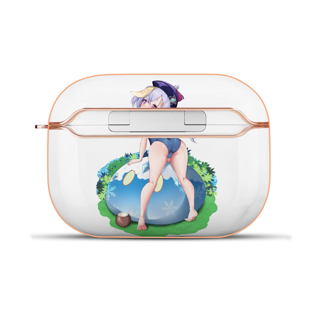 げんし神 七七 なな  genshin Nana 【AirPods Pro用】ハードシェル保護ケース｜耐衝撃・防指紋・カラビナ付き商品仕様
