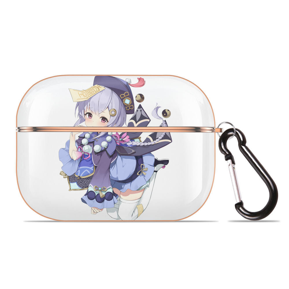 げんし神 七七 なな  genshin Nana 【AirPods Pro用】ハードシェル保護ケース｜耐衝撃・防指紋・カラビナ付き商品仕様