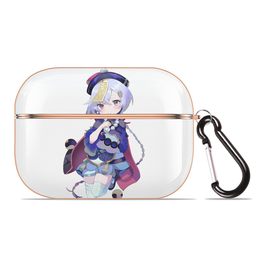 げんし神 七七 なな  genshin Nana 【AirPods Pro用】ハードシェル保護ケース｜耐衝撃・防指紋・カラビナ付き商品仕様