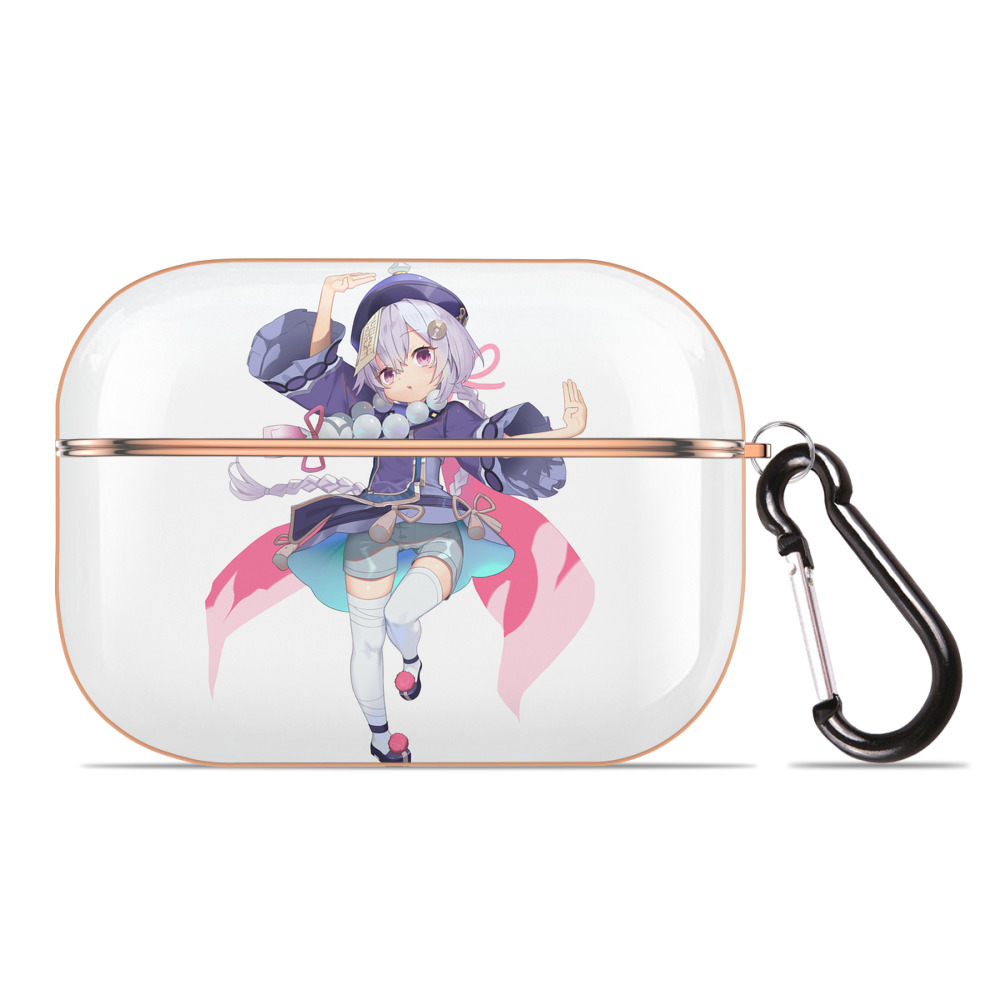 げんし神 七七 なな  genshin Nana 【AirPods Pro用】ハードシェル保護ケース｜耐衝撃・防指紋・カラビナ付き商品仕様