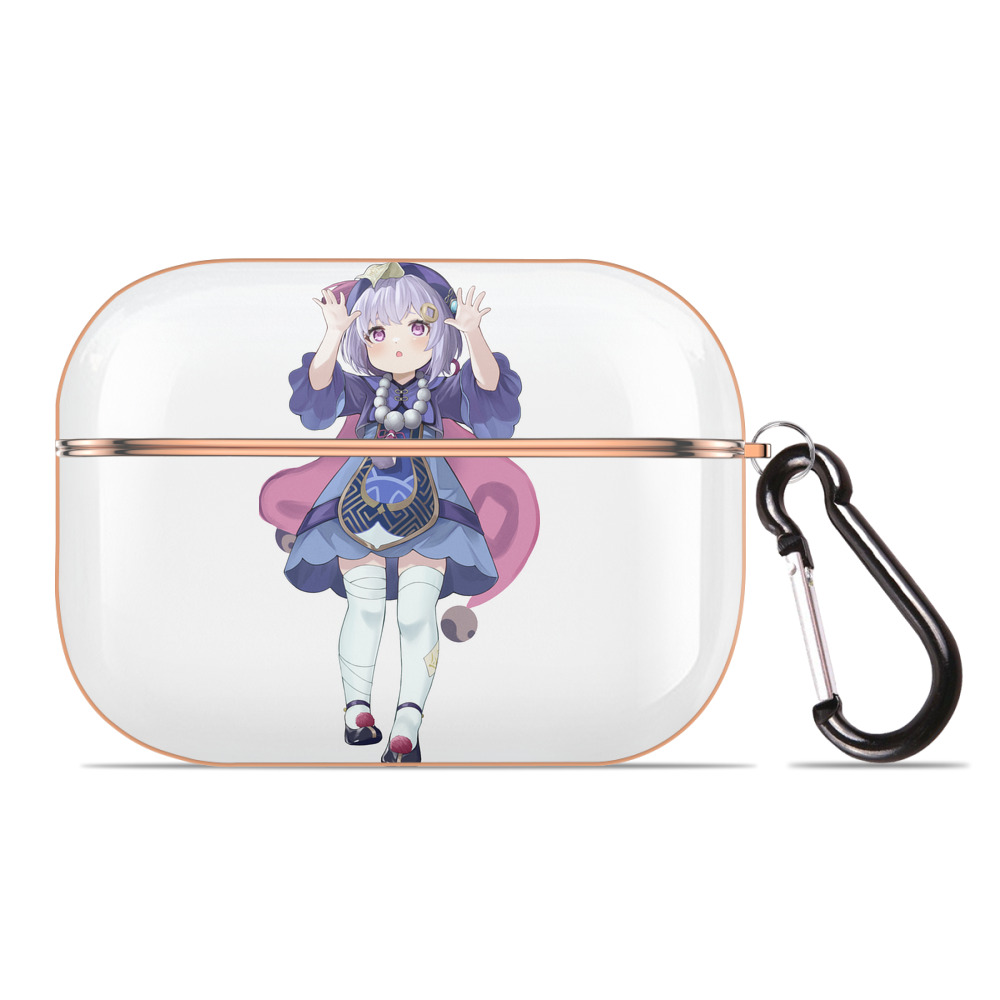 げんし神 七七 なな  genshin Nana 【AirPods Pro用】ハードシェル保護ケース｜耐衝撃・防指紋・カラビナ付き商品仕様