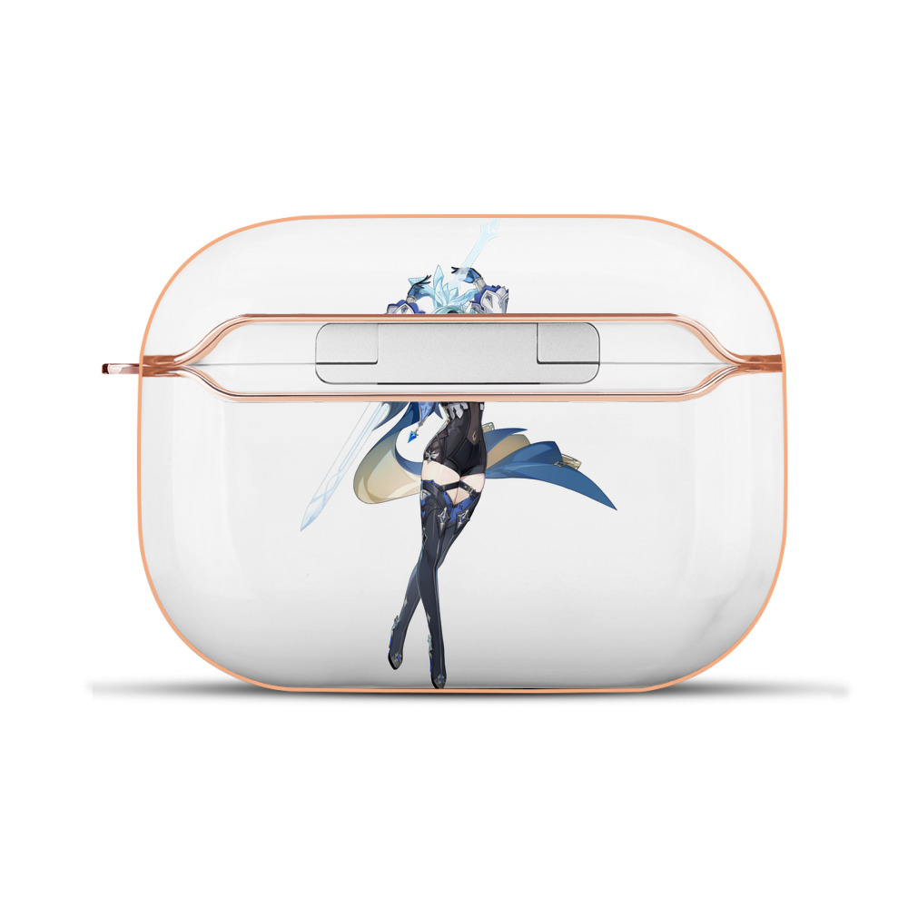 げんし神 优菈 ゆうら genshin Yūra 【AirPods Pro用】ハードシェル保護ケース｜耐衝撃・防指紋・カラビナ付き商品仕様