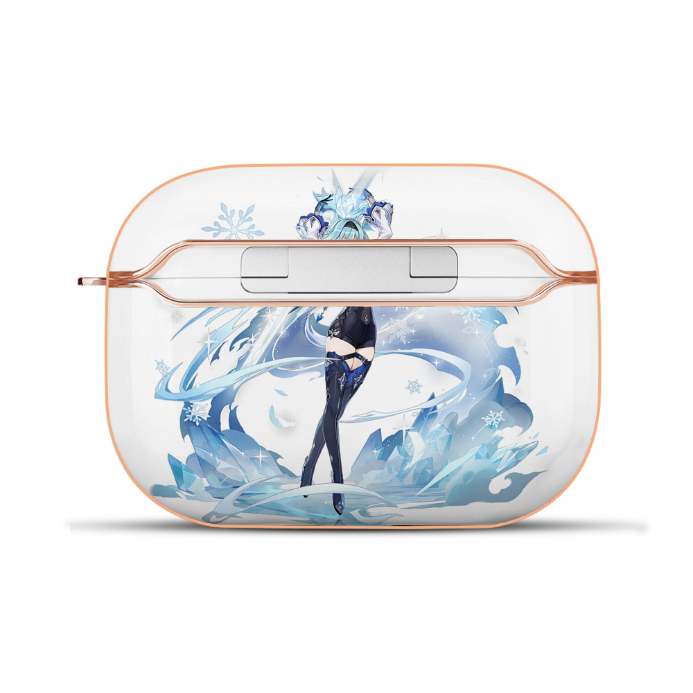 げんし神 优菈 ゆうら genshin Yūra 【AirPods Pro用】ハードシェル保護ケース｜耐衝撃・防指紋・カラビナ付き商品仕様
