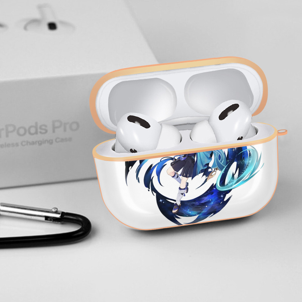 げんし神 さんペい genshin Sanpei 【AirPods Pro用】ハードシェル保護ケース｜耐衝撃・防指紋・カラビナ付き商品仕様