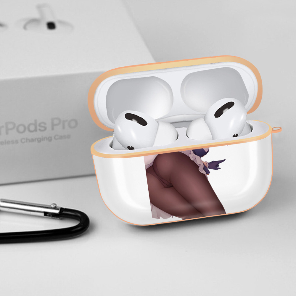 げんし神 刻晴 こくせい genshin Kokusei 【AirPods Pro用】ハードシェル保護ケース｜耐衝撃・防指紋・カラビナ付き商品仕様