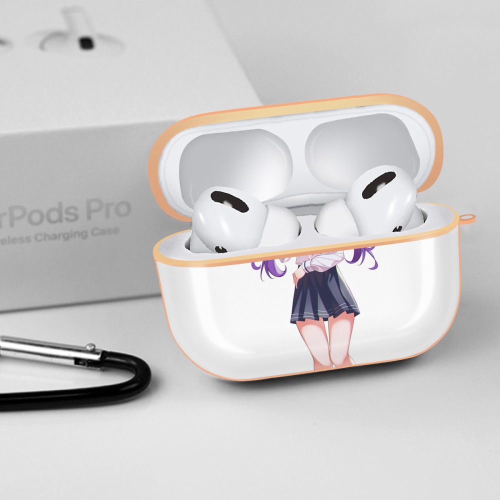 げんし神 刻晴 こくせい genshin Kokusei 【AirPods Pro用】ハードシェル保護ケース｜耐衝撃・防指紋・カラビナ付き商品仕様
