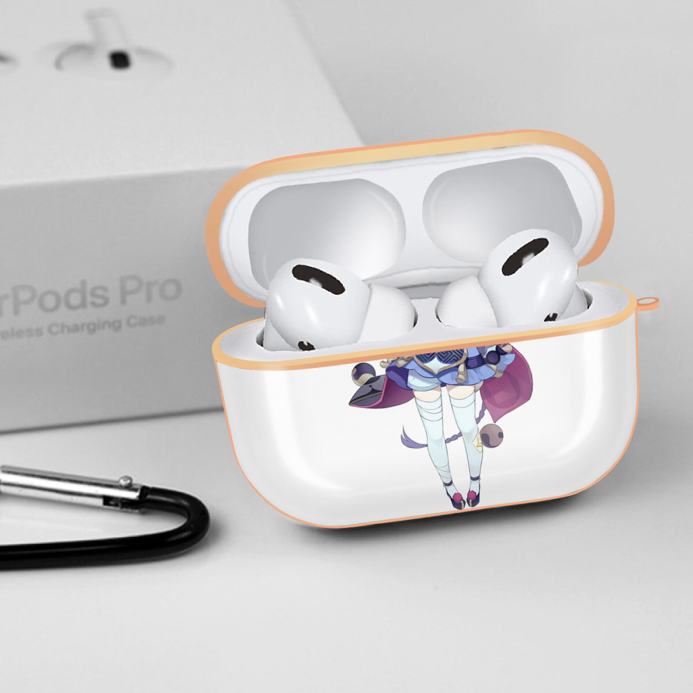 げんし神 七七 なな  genshin Nana 【AirPods Pro用】ハードシェル保護ケース｜耐衝撃・防指紋・カラビナ付き商品仕様