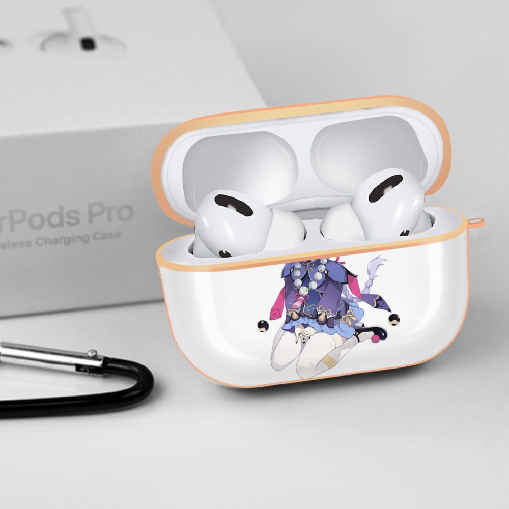 げんし神 七七 なな  genshin Nana 【AirPods Pro用】ハードシェル保護ケース｜耐衝撃・防指紋・カラビナ付き商品仕様