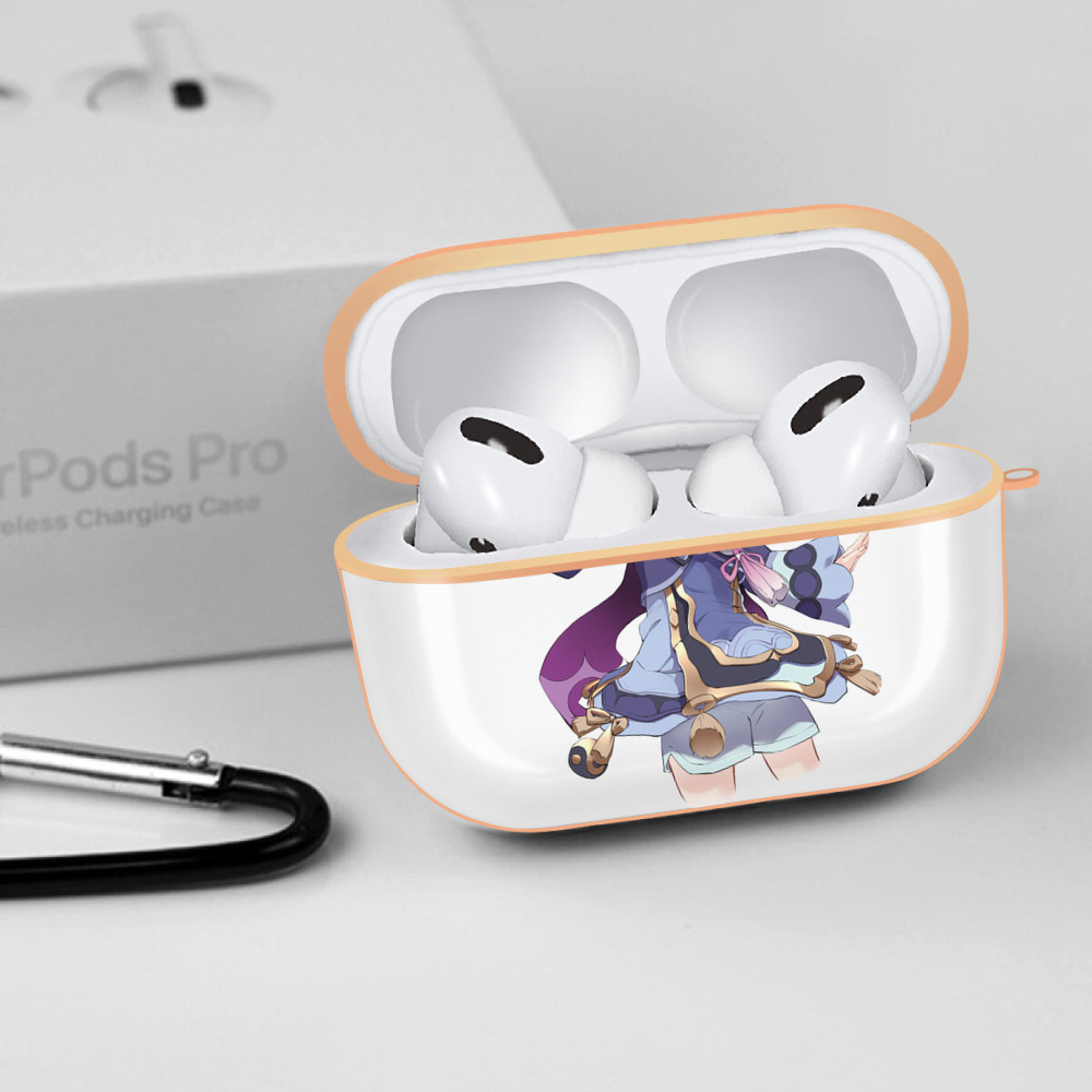 げんし神 七七 なな  genshin Nana 【AirPods Pro用】ハードシェル保護ケース｜耐衝撃・防指紋・カラビナ付き商品仕様