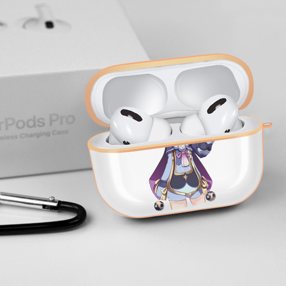 げんし神 七七 なな  genshin Nana 【AirPods Pro用】ハードシェル保護ケース｜耐衝撃・防指紋・カラビナ付き商品仕様
