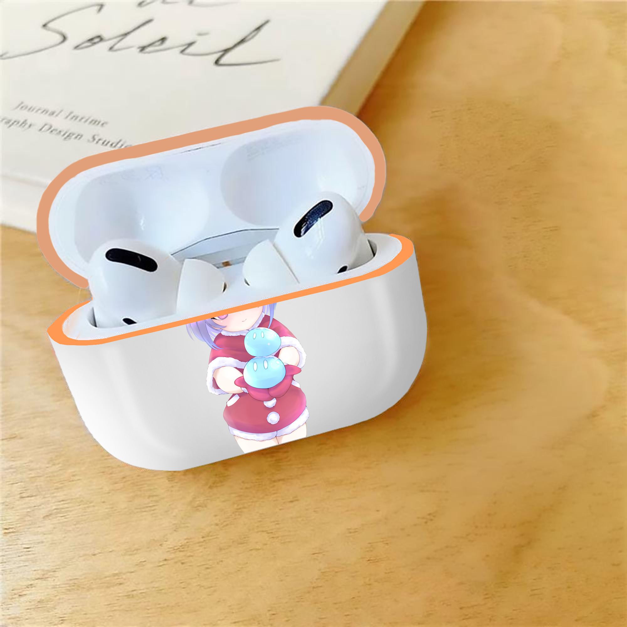 げんし神 七七 なな  genshin Nana 【AirPods Pro用】ハードシェル保護ケース｜耐衝撃・防指紋・カラビナ付き商品仕様