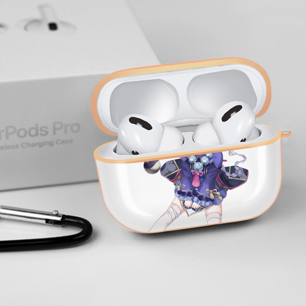 げんし神 七七 なな  genshin Nana 【AirPods Pro用】ハードシェル保護ケース｜耐衝撃・防指紋・カラビナ付き商品仕様