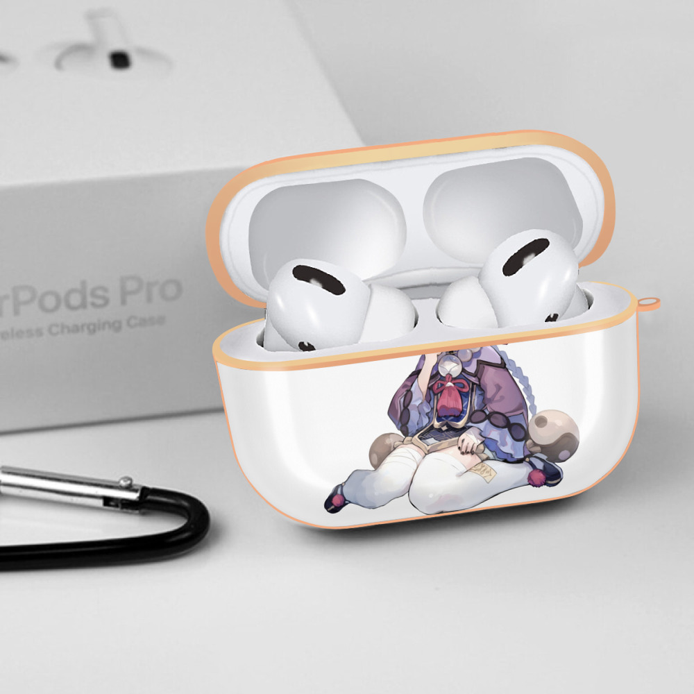 げんし神 七七 なな  genshin Nana 【AirPods Pro用】ハードシェル保護ケース｜耐衝撃・防指紋・カラビナ付き商品仕様