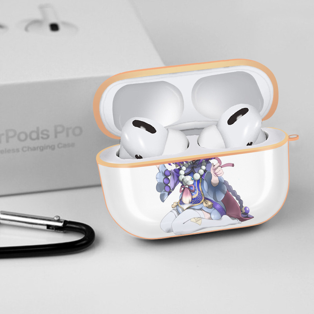 げんし神 七七 なな  genshin Nana 【AirPods Pro用】ハードシェル保護ケース｜耐衝撃・防指紋・カラビナ付き商品仕様
