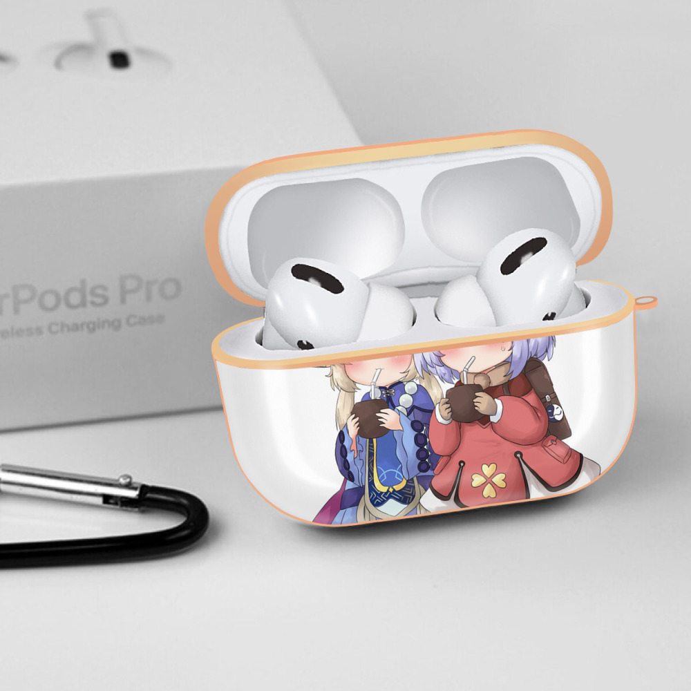 げんし神 七七 なな  genshin Nana 【AirPods Pro用】ハードシェル保護ケース｜耐衝撃・防指紋・カラビナ付き商品仕様