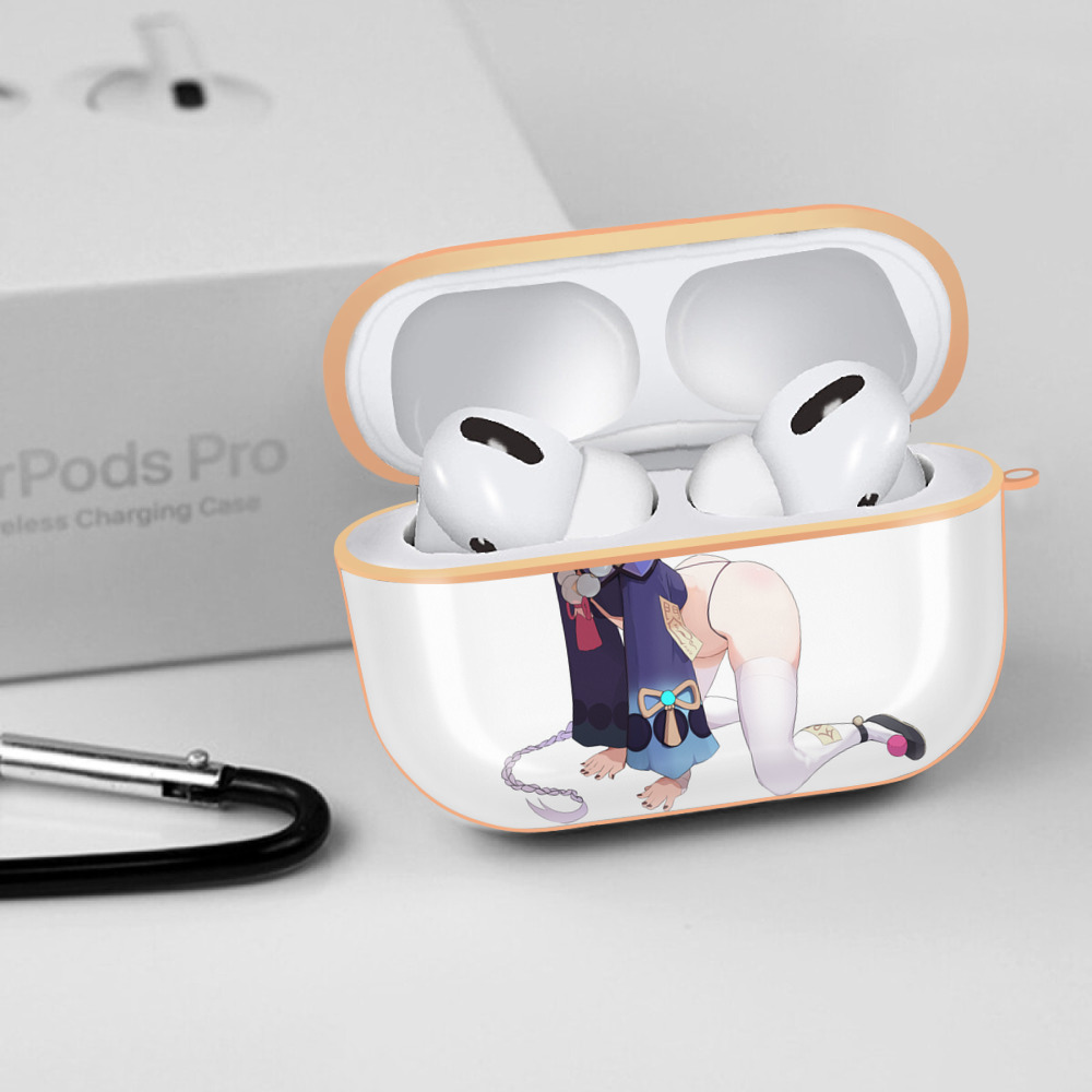げんし神 七七 なな  genshin Nana 【AirPods Pro用】ハードシェル保護ケース｜耐衝撃・防指紋・カラビナ付き商品仕様