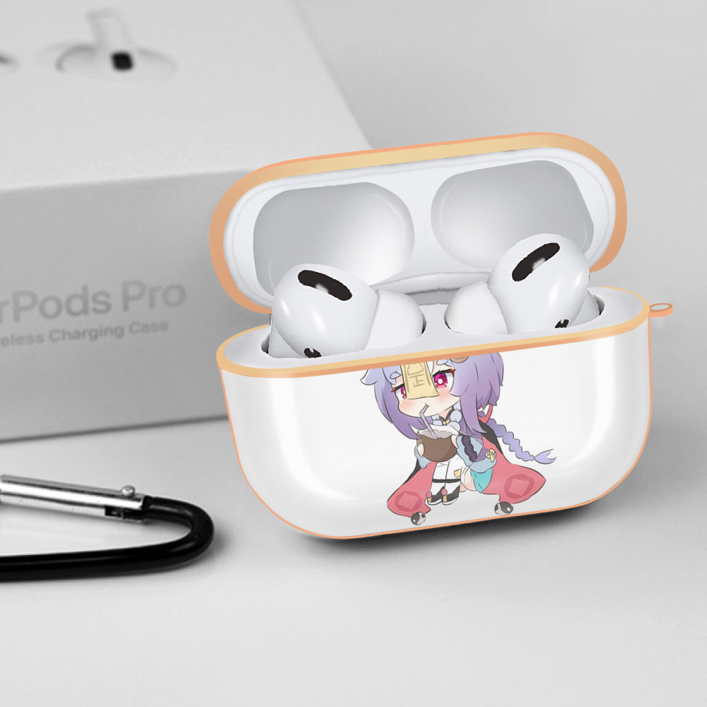 げんし神 七七 なな  genshin Nana 【AirPods Pro用】ハードシェル保護ケース｜耐衝撃・防指紋・カラビナ付き商品仕様