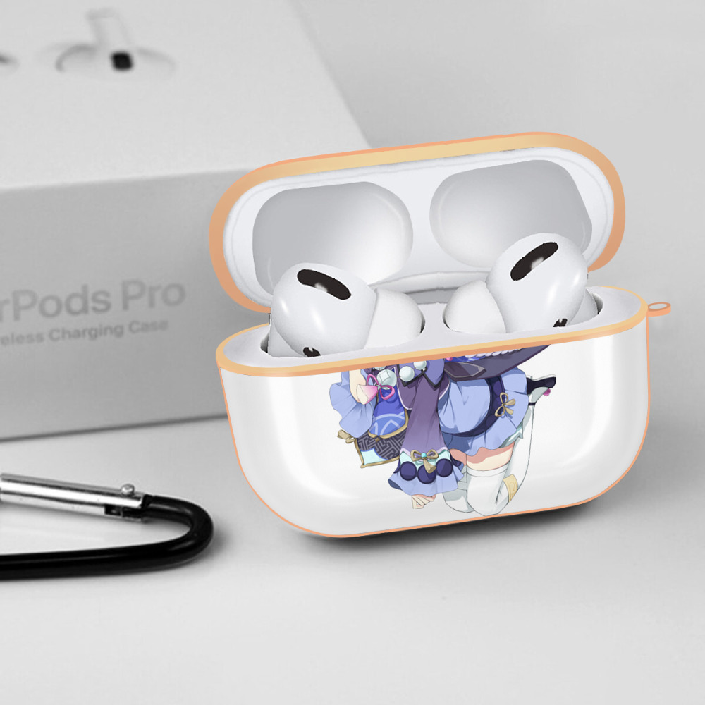 げんし神 七七 なな  genshin Nana 【AirPods Pro用】ハードシェル保護ケース｜耐衝撃・防指紋・カラビナ付き商品仕様