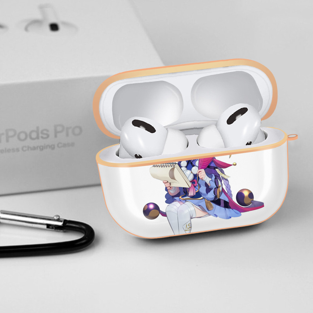 げんし神 七七 なな  genshin Nana 【AirPods Pro用】ハードシェル保護ケース｜耐衝撃・防指紋・カラビナ付き商品仕様