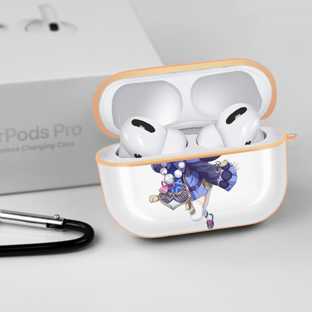 げんし神 七七 なな  genshin Nana 【AirPods Pro用】ハードシェル保護ケース｜耐衝撃・防指紋・カラビナ付き商品仕様