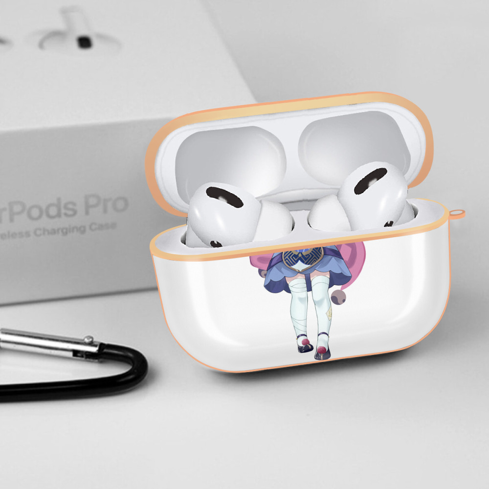 げんし神 七七 なな  genshin Nana 【AirPods Pro用】ハードシェル保護ケース｜耐衝撃・防指紋・カラビナ付き商品仕様