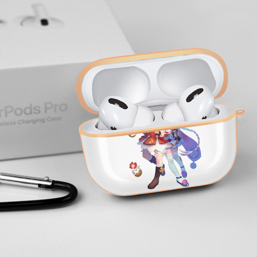 げんし神 七七 なな  genshin Nana 【AirPods Pro用】ハードシェル保護ケース｜耐衝撃・防指紋・カラビナ付き商品仕様