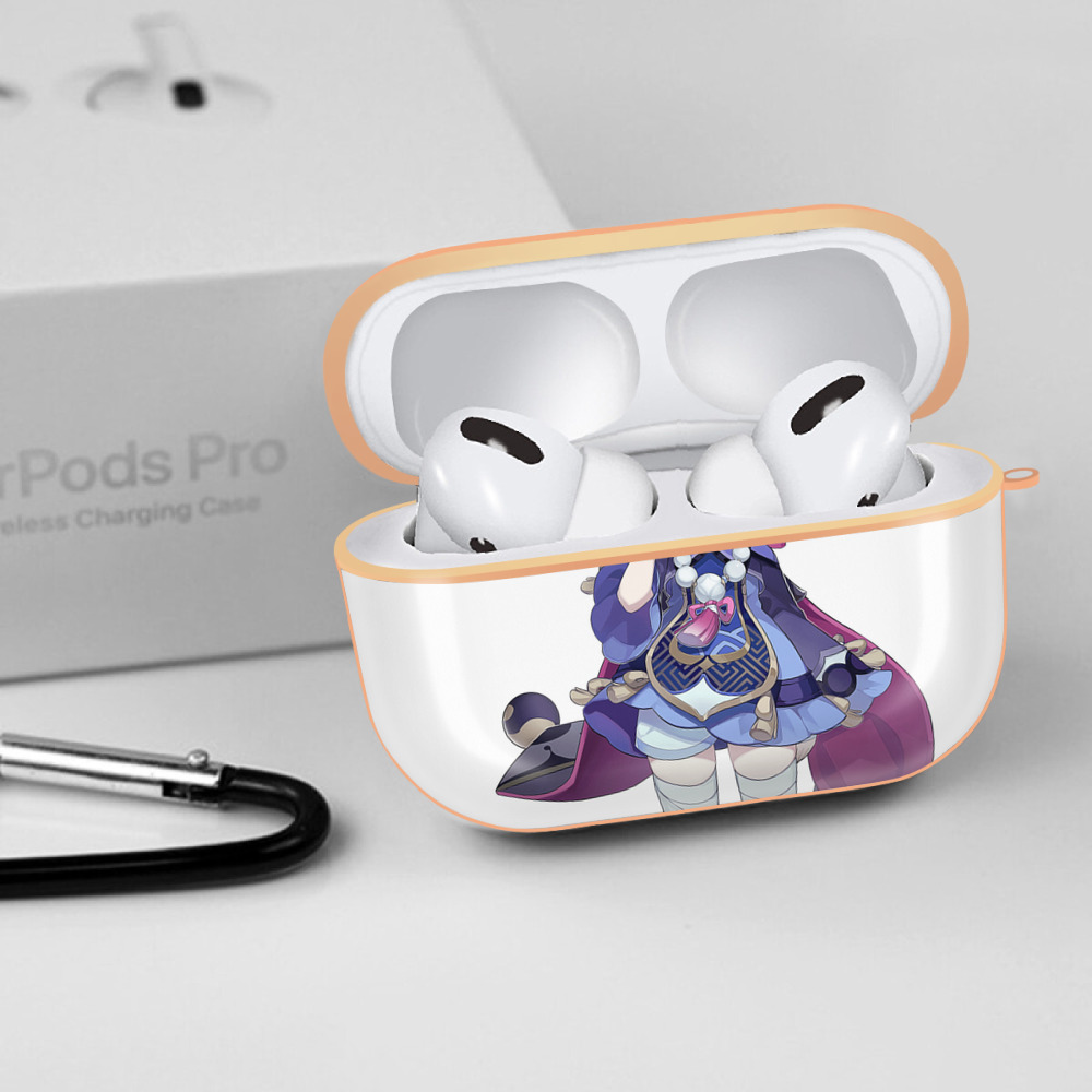 げんし神 七七 なな  genshin Nana 【AirPods Pro用】ハードシェル保護ケース｜耐衝撃・防指紋・カラビナ付き商品仕様