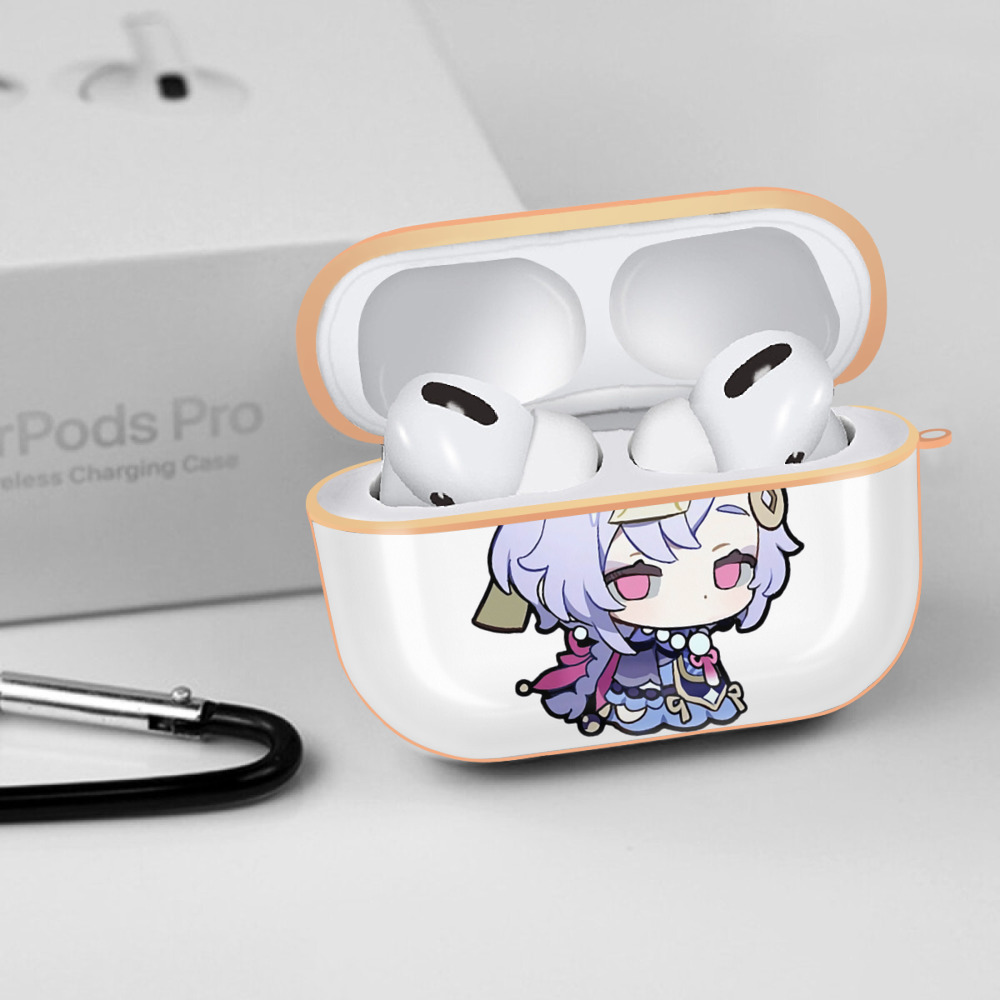 げんし神 七七 なな  genshin Nana 【AirPods Pro用】ハードシェル保護ケース｜耐衝撃・防指紋・カラビナ付き商品仕様