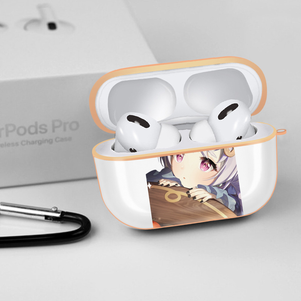 げんし神 七七 なな  genshin Nana 【AirPods Pro用】ハードシェル保護ケース｜耐衝撃・防指紋・カラビナ付き商品仕様