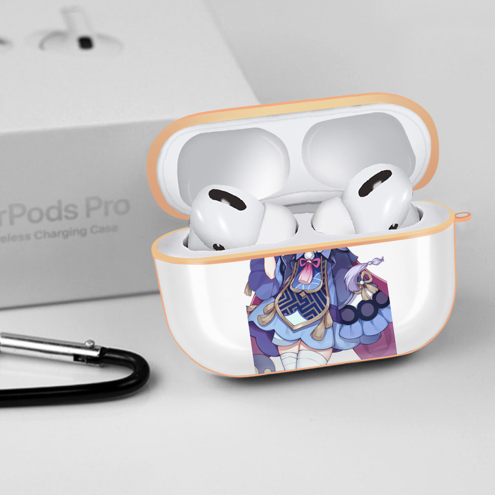 げんし神 七七 なな  genshin Nana 【AirPods Pro用】ハードシェル保護ケース｜耐衝撃・防指紋・カラビナ付き商品仕様