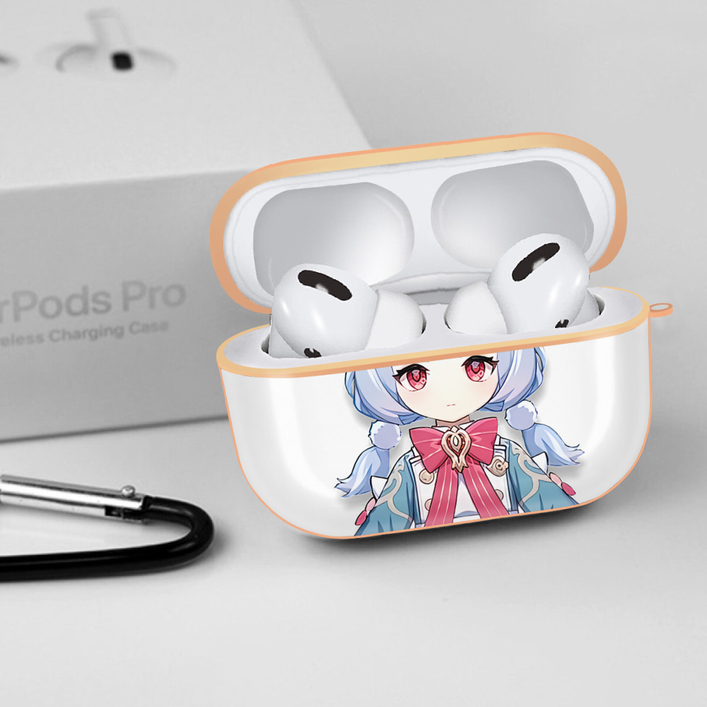 げんし神 シゲウィン genshin Shigewin 【AirPods Pro用】ハードシェル保護ケース｜耐衝撃・防指紋・カラビナ付き商品仕様